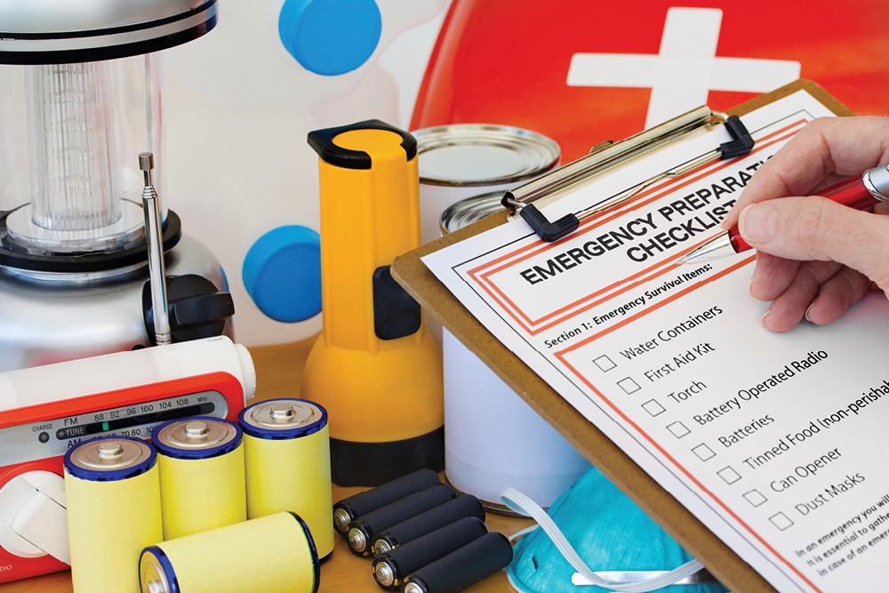 emergency prep checklist